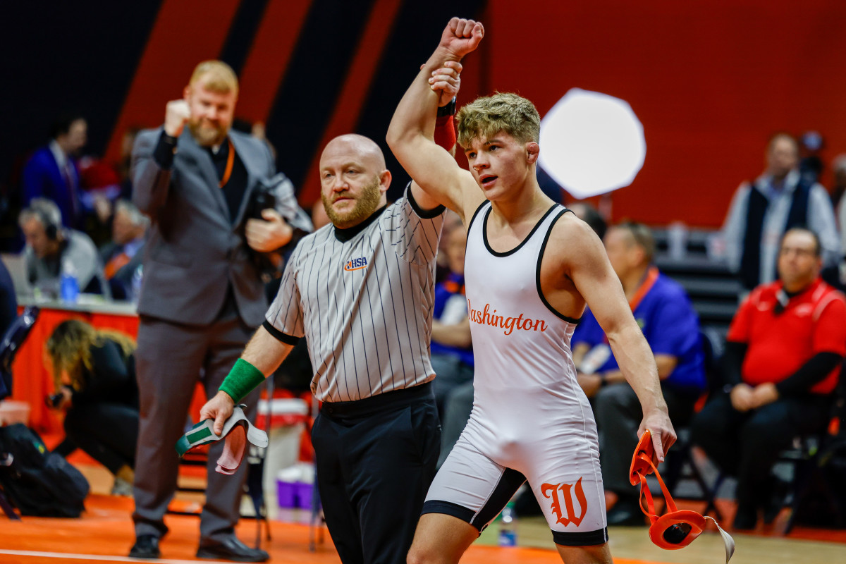 Illinois wrestling championships February 17 2024 Nate Latsch 25912